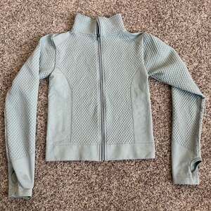 Bailey 44 Sport Gray Quilted Zip Up Jacket Women’s XS Athletic Textured Layer